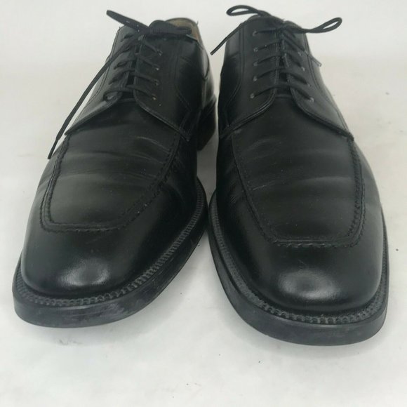 Santoni Nuvola Mens Leather Apron Moc Toe Lace Up